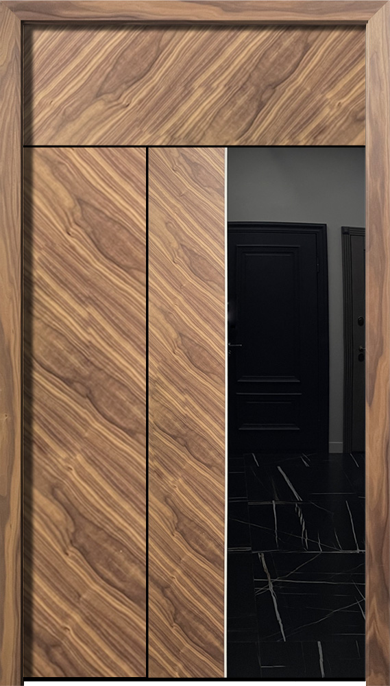 Шпон Орех тангенциальный Sky 3 ОСФБВ